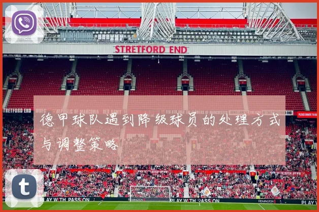 德甲球队遇到降级球员的处理方式与调整策略